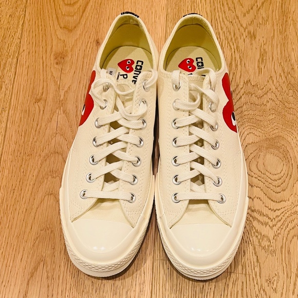 Comme des Garçons Play X Converse Lace-Up Sneakers - Picture 5 of 12